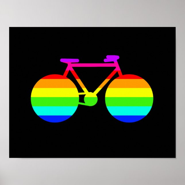 schönes Fahrrad . Fahrrad . Bike-Thema Poster (Vorne)