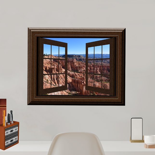 Schönes Fake Window View Bryce Canyon Utah Poster (Von Creator hochgeladen)