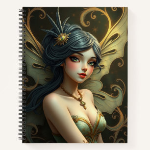 Schönes Fantasy Faible Art Notebook Notizbuch