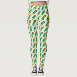Schönes farbenprächtiges Muster Leggings