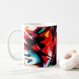 Schönes Farbenspiel Kaffeetasse