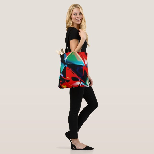 Schönes Farbenspiel Tasche (Am Model)
