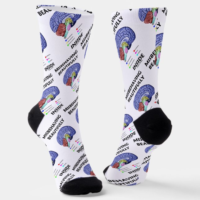 Schönes Fehlverhalten innerhalb des anatomischen G Socken (Gewinkelt)