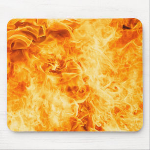 Schönes Feuer Mousepad