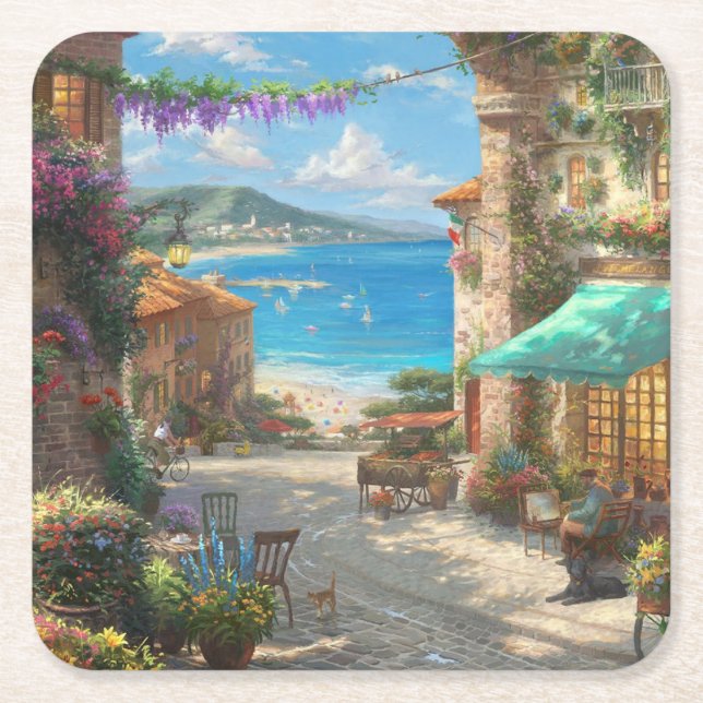 Schönes Fine Art Untersetzer Set (Vorderseite)