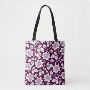 Schönes florales Muster Tasche