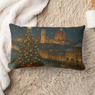 Schönes Florenz Weihnachten Lendenkissen