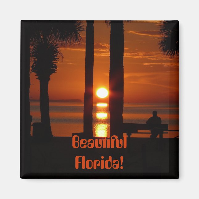 Schönes Florida! Magnet (Vorne)