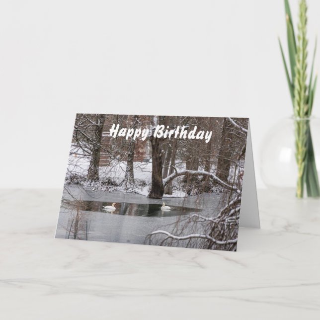 *SCHÖNES FOTO FÜR SCHÖNEN SIE* GEBURTSTAG KARTE (Vorderseite)