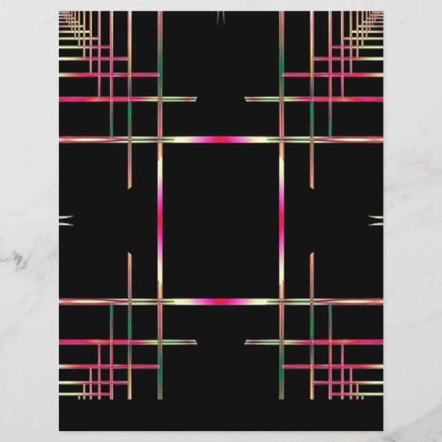 Schönes Fraktal-Muster (Vorderseite)