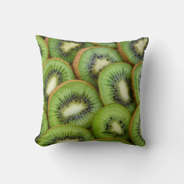 Schönes, frisches KiWi Bereit zum Essen Kissen (Vorderseite)