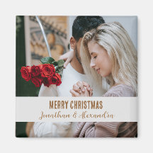 Schönes Gedenkpaar Foto Weihnachtsgeschenke Weihna
