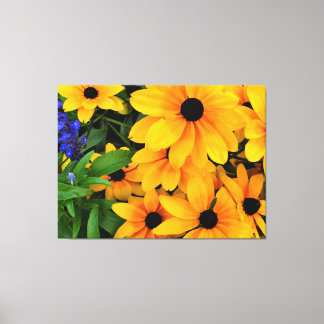 Schönes Gelbes Daisy-Foto Leinwanddruck