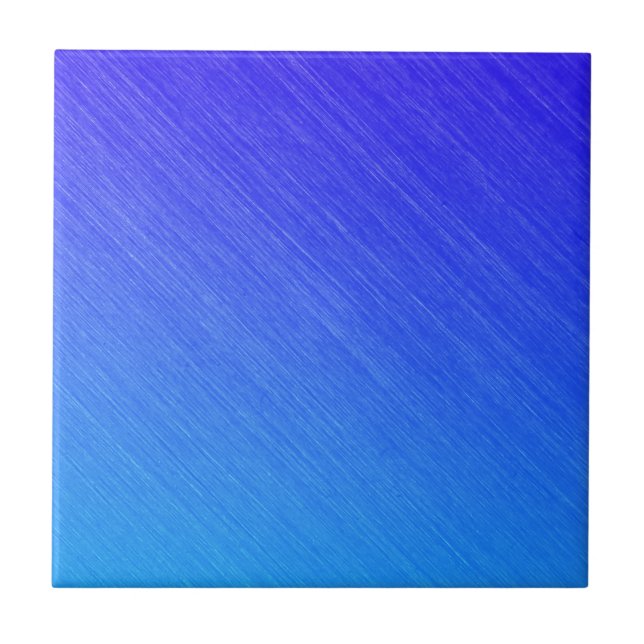 Schönes, gemischtes Blau Fliese (Vorderseite)