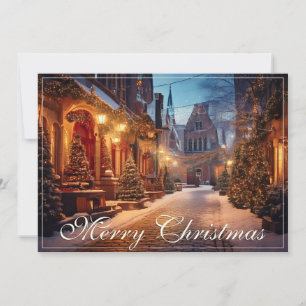 Schönes gemütliches Weihnachtsmotiv in träumerisch