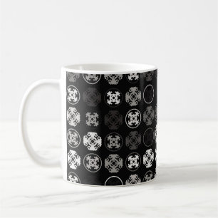 Schönes geometrisches Design abstrakt, Kunst, Kaffeetasse