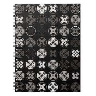Schönes geometrisches Design abstrakt, Kunst, Notizblock