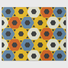 Schönes geometrisches Muster  Geschenkpapier