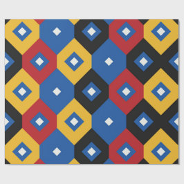 Schönes geometrisches Muster  Geschenkpapier