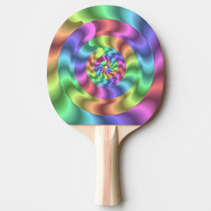Schönes geometrisches Muster - Tischtennis Schläger