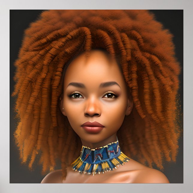 Schönes Geschenk für den Schwarzen Krieger und far Poster (Vorne)