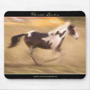 Schönes Geschenk für Pferde-Liebhaber Mousepad