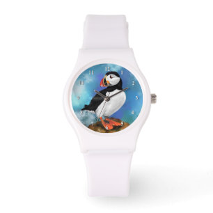 Schönes Geschenk von Atlantic Puffin Watch Armbanduhr