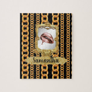 Schönes Gold Eleganter Chic Custom