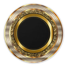 Schönes Gold und Schwarz
