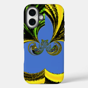 Schönes Golden Blue, neuestes abstraktes Design title_seo2