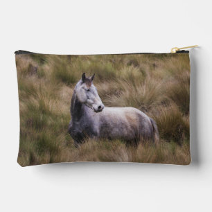 Schönes graues Pferd Zubehörtasche