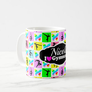 SCHÖNES GYMNASTICS-BUTTERFLY-DESIGN KAFFEETASSE