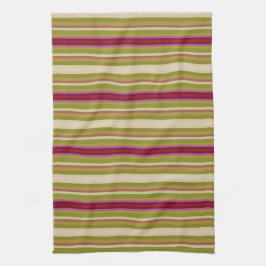 Schönes Handtuch mit Streifen