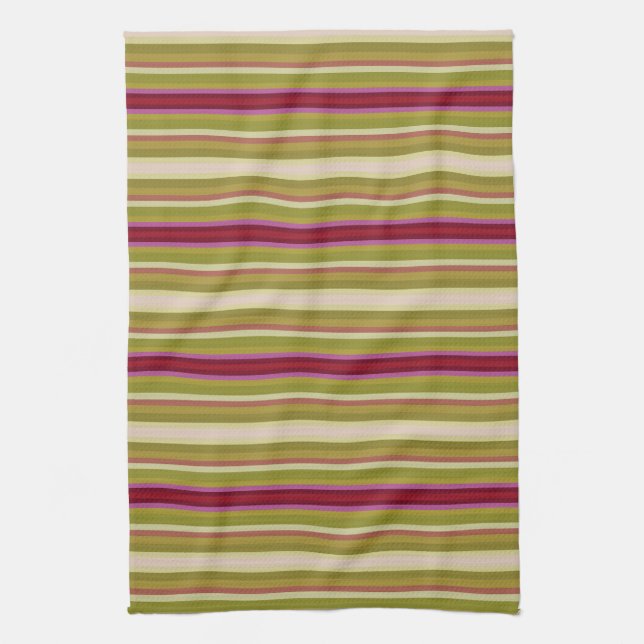 Schönes Handtuch mit Streifen (Vertikal)