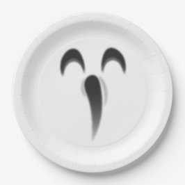 Schönes Hauntings Halloween Pappteller