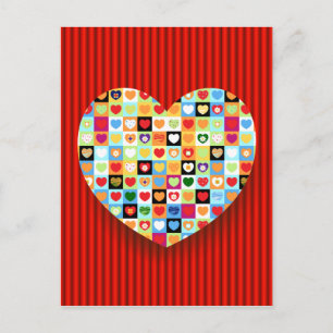 Schönes Herz Postkarte