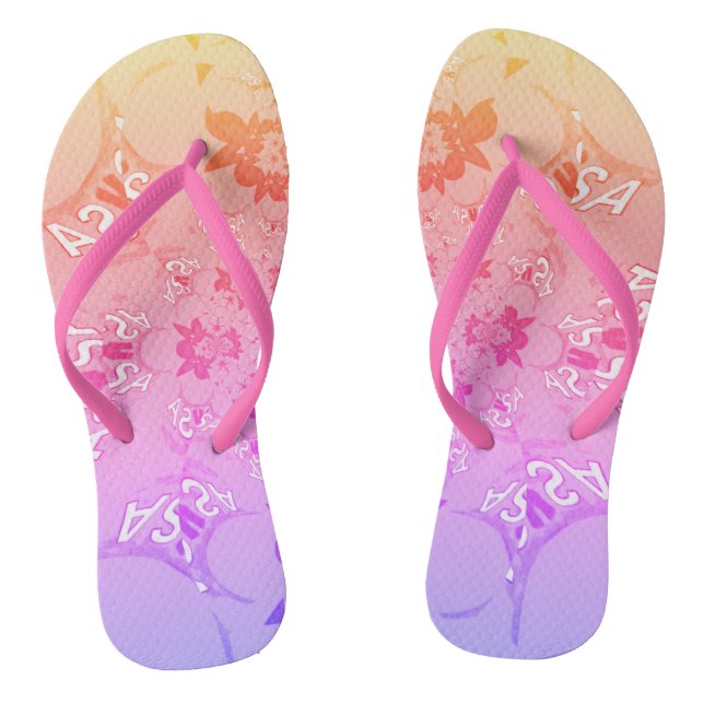 Schönes Hübsches Sommermuster-Design Flip Flops (Fußbett)