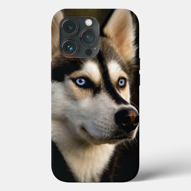 Schönes Husky Throw Kissen Case-Mate iPhone Hülle (Rückseite)