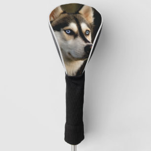 Schönes Husky Throw Kissen Golf Headcover