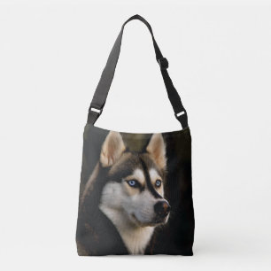 Schönes Husky Throw Kissen Tragetaschen Mit Langen Trägern