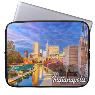 Schönes Indianapolis, Indiana, USA Laptopschutzhülle