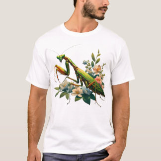 Schönes Insekt Art Prags Mantis T-Shirt