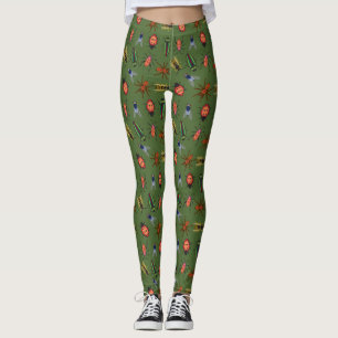 Schönes Insektenmuster Leggings