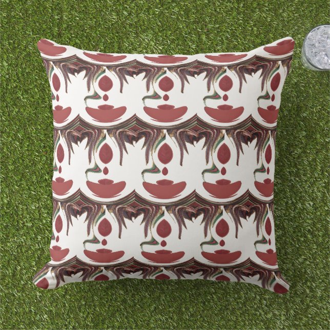 Schönes inspirierendes Sommerdesign Kissen (Gras)