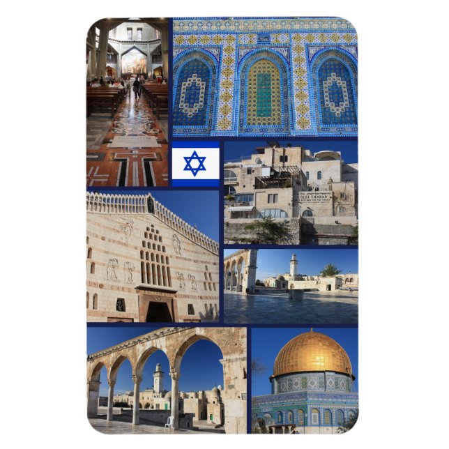 Schönes Israel Magnet (Vertikal)
