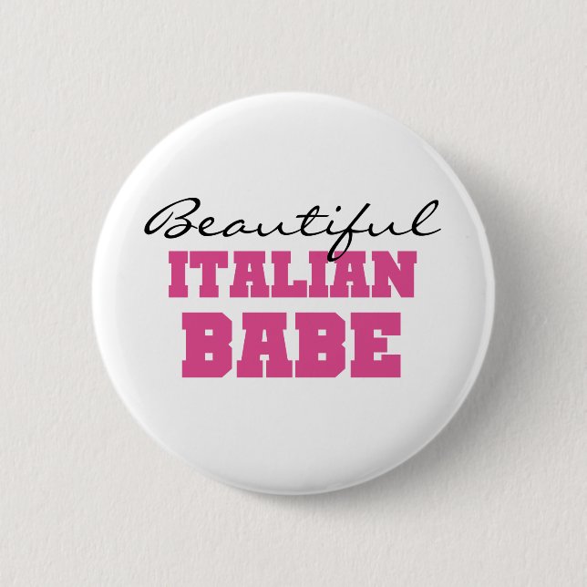 Schönes italienisches Baby Button (Vorderseite)