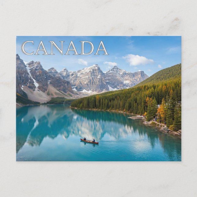 Schönes Kanada.   Postkarte (Vorderseite)