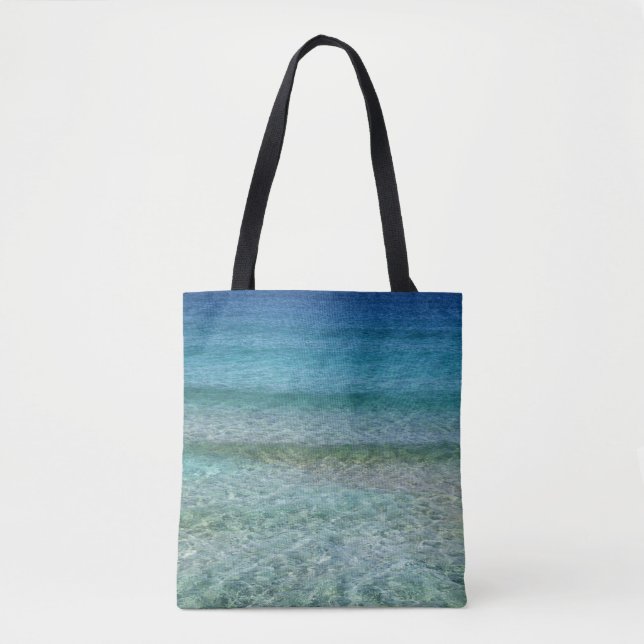 Schönes Karibisches Meer Tasche (Vorderseite)
