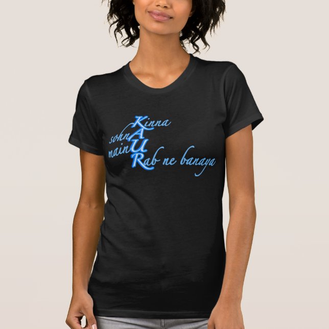 Schönes Kaur T-Shirt (Vorderseite)