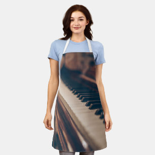 Schönes Klavierdesign Schürze